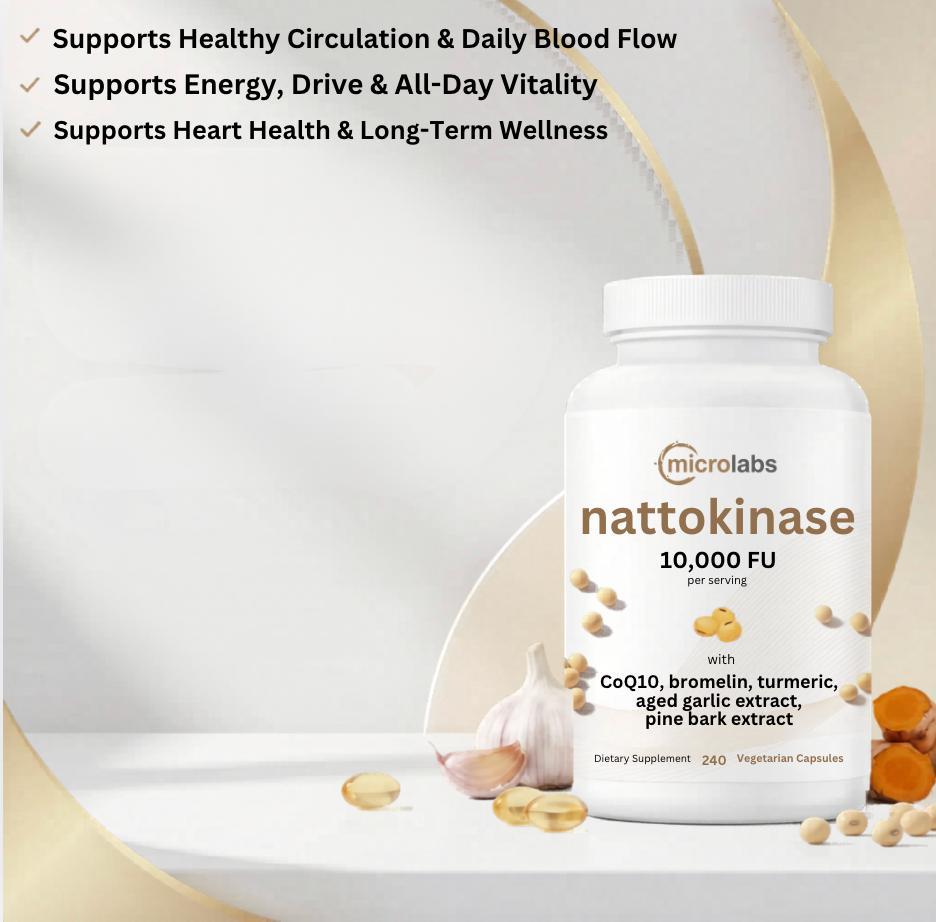 Microlabs Nattokinase 10,000FU Complex